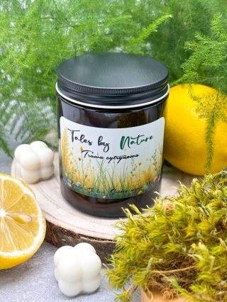 Świeca sojowa Trawa cytrynowa 180 ml