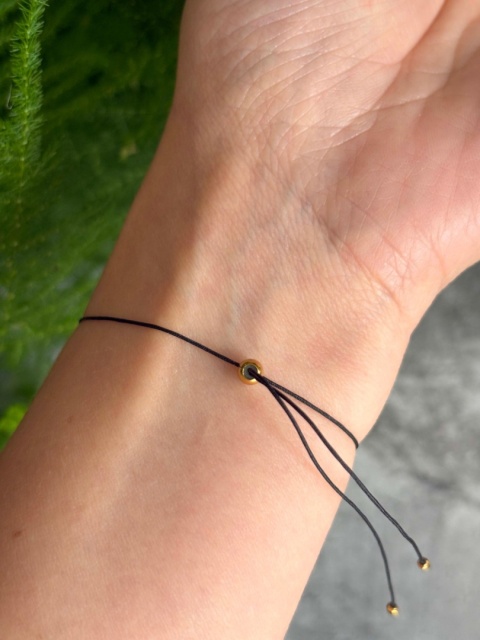 Bransoletka z żywicy Niezapominajka Pamiętaj lapis lazuli i jaspis dalmatyński