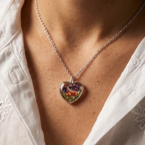 Naszyjnik z żywicy Magiczne smagliczki